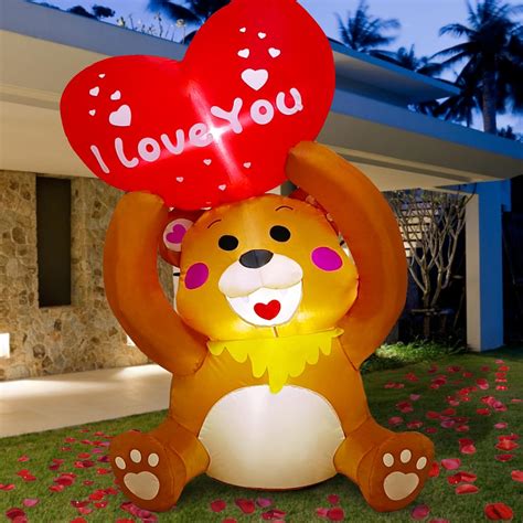 blow up teddy bear|Amazon.com: Inflatable Bear.